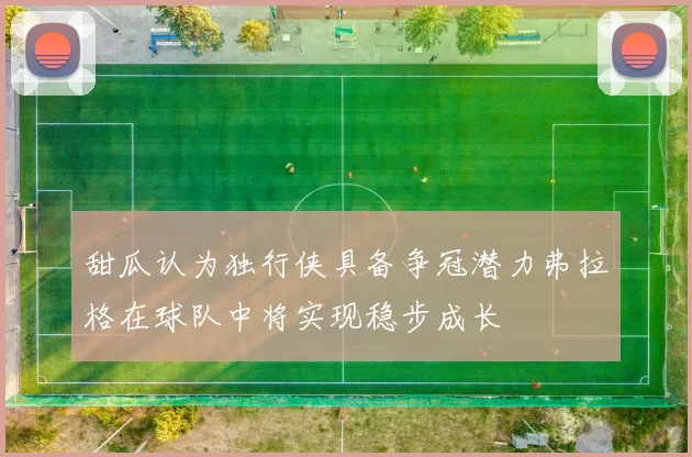 甜瓜认为独行侠具备争冠潜力弗拉格在球队中将实现稳步成长